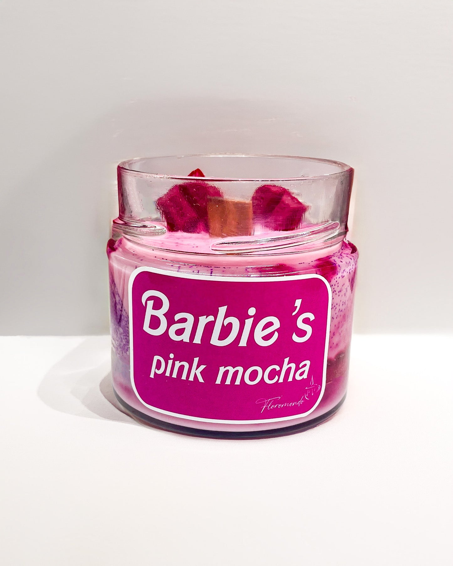 Barbie's Pink Mocha Szójagyertya