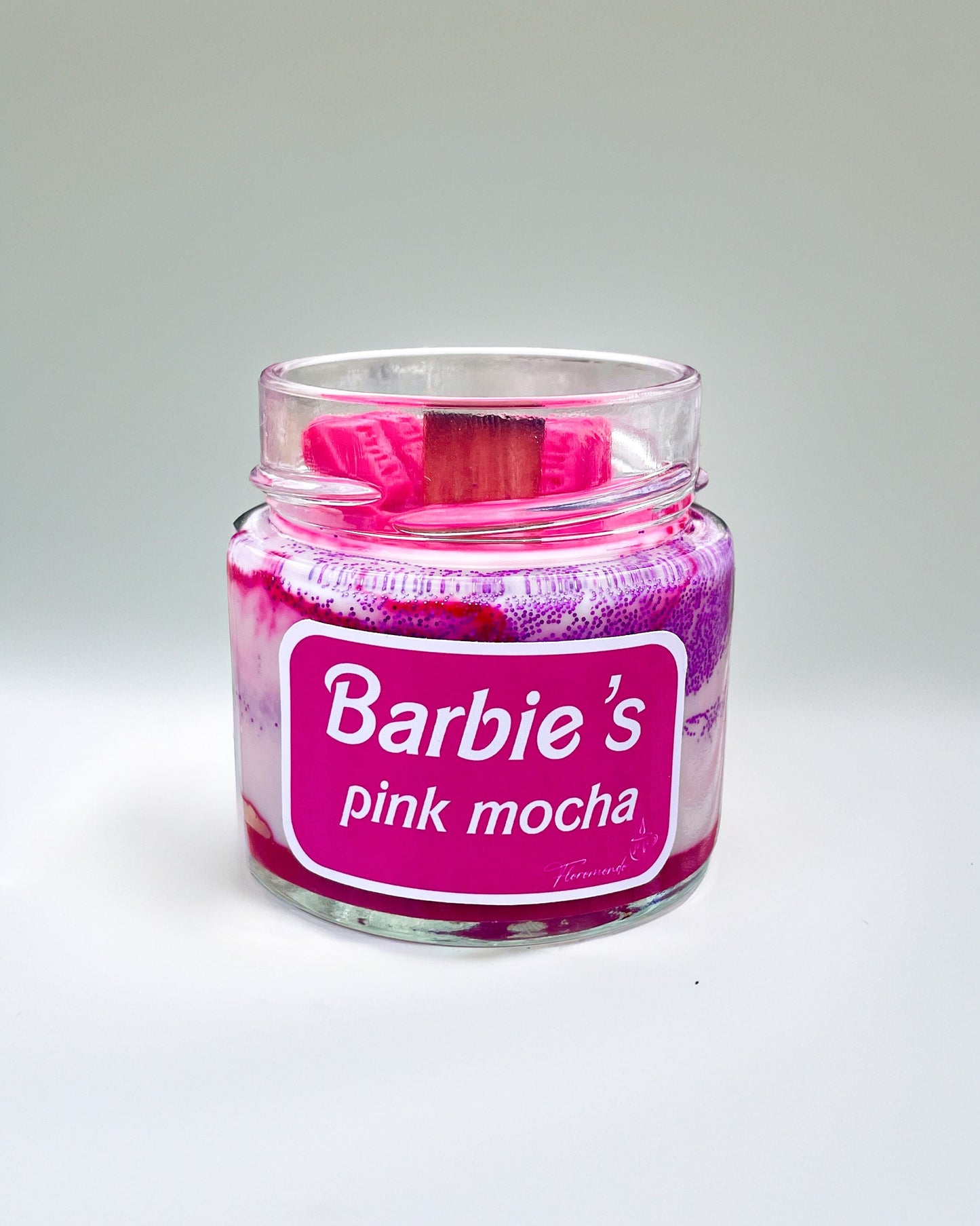 Barbie's Pink Mocha Szójagyertya