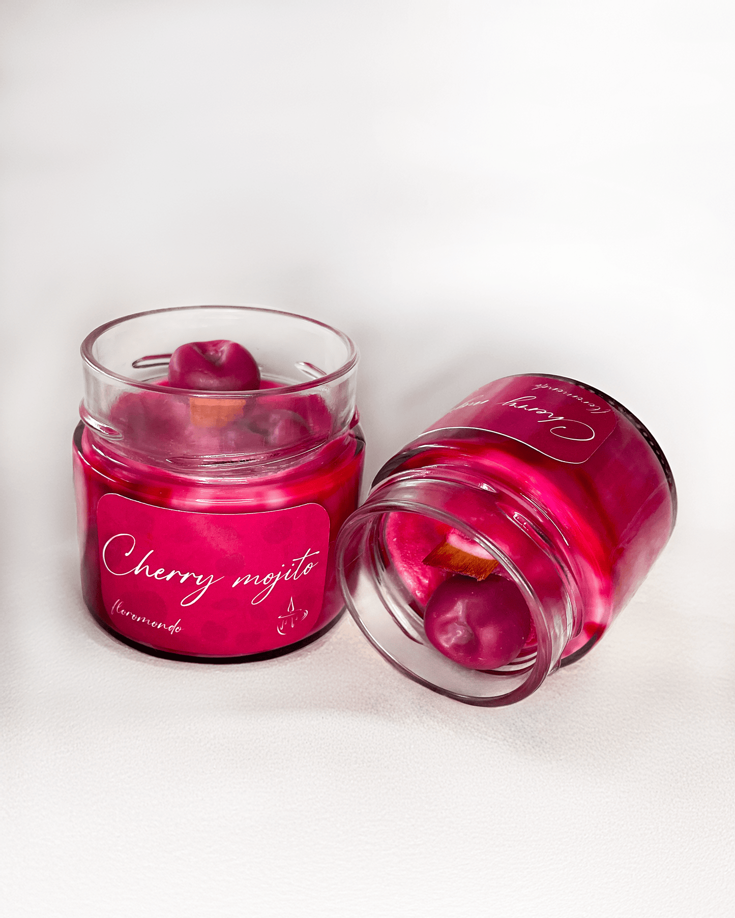 Cherry Mojito Cseresznye Illatú Szójagyertya