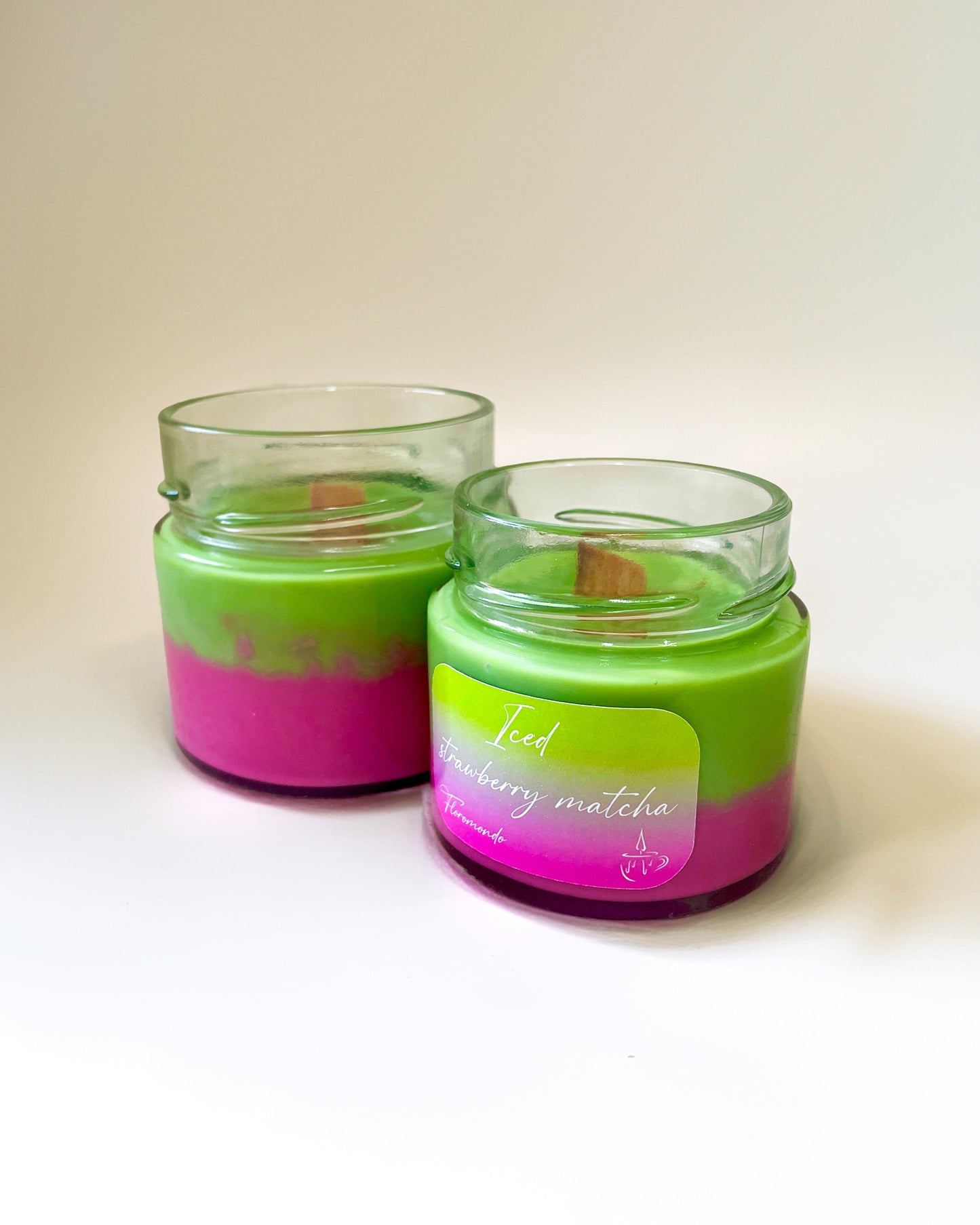 Iced Strawberry Matcha Eper Illatú Szójagyertya