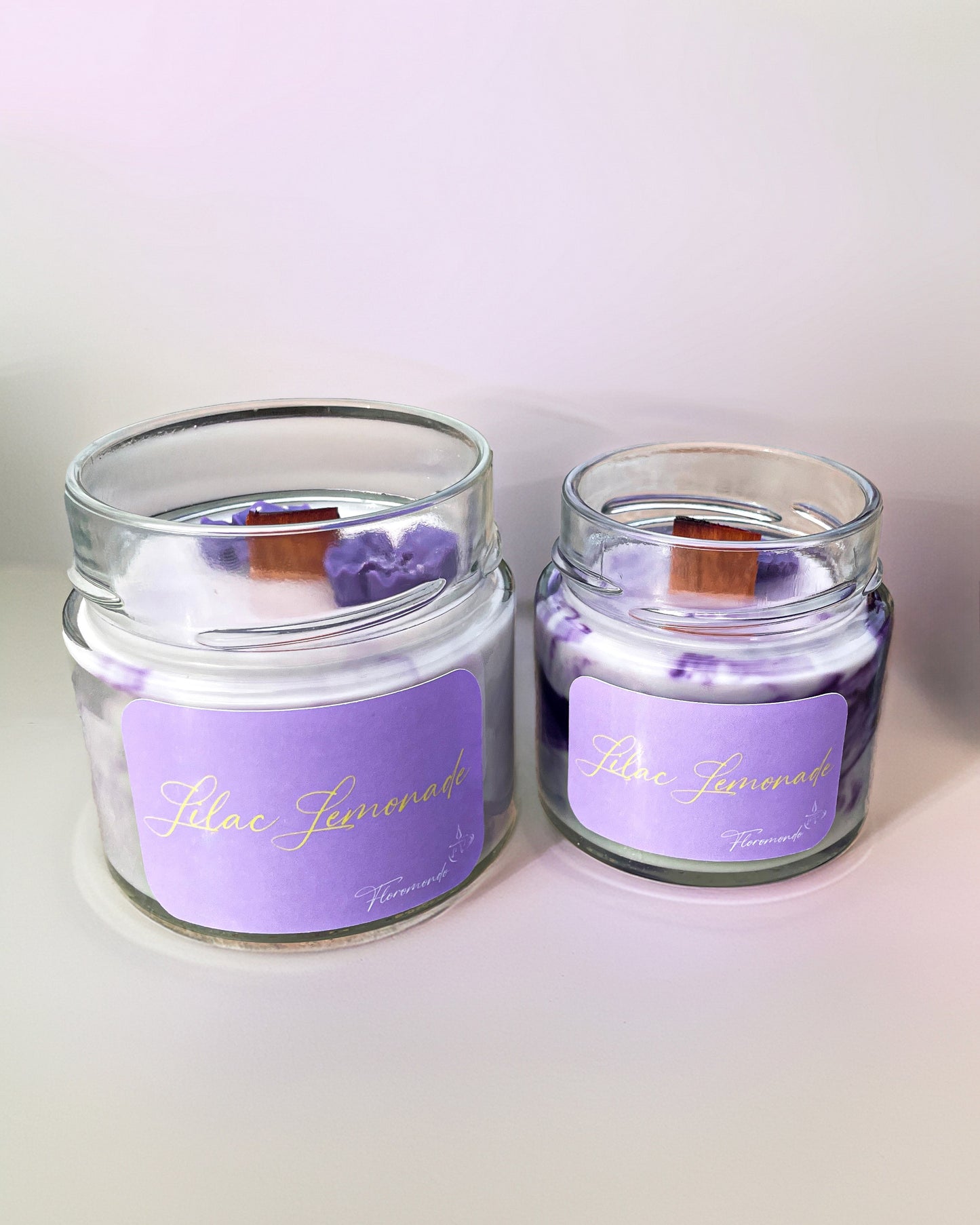 Lilac Lemonade Orgonás Szójagyertya
