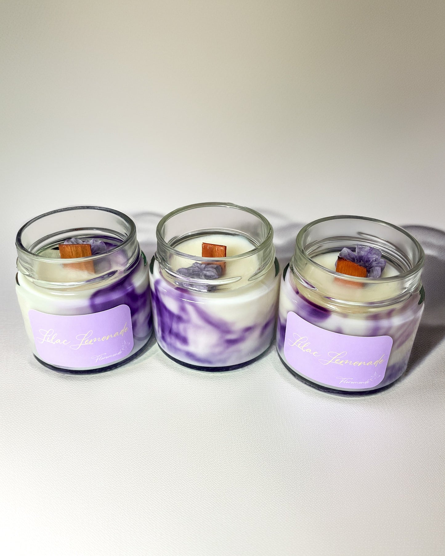 Lilac Lemonade Orgonás Szójagyertya