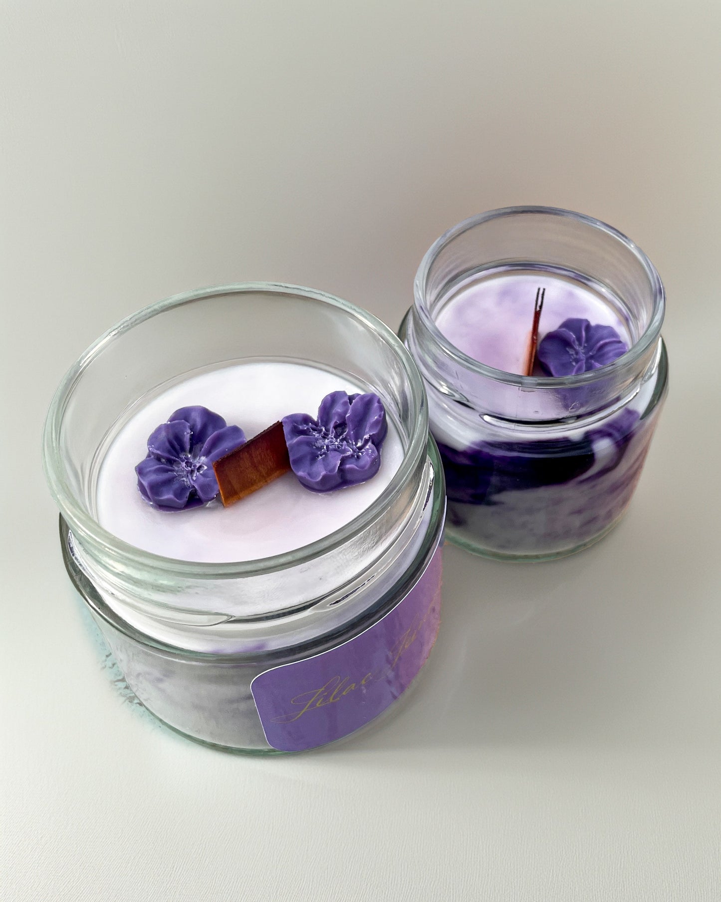 Lilac Lemonade Orgonás Szójagyertya
