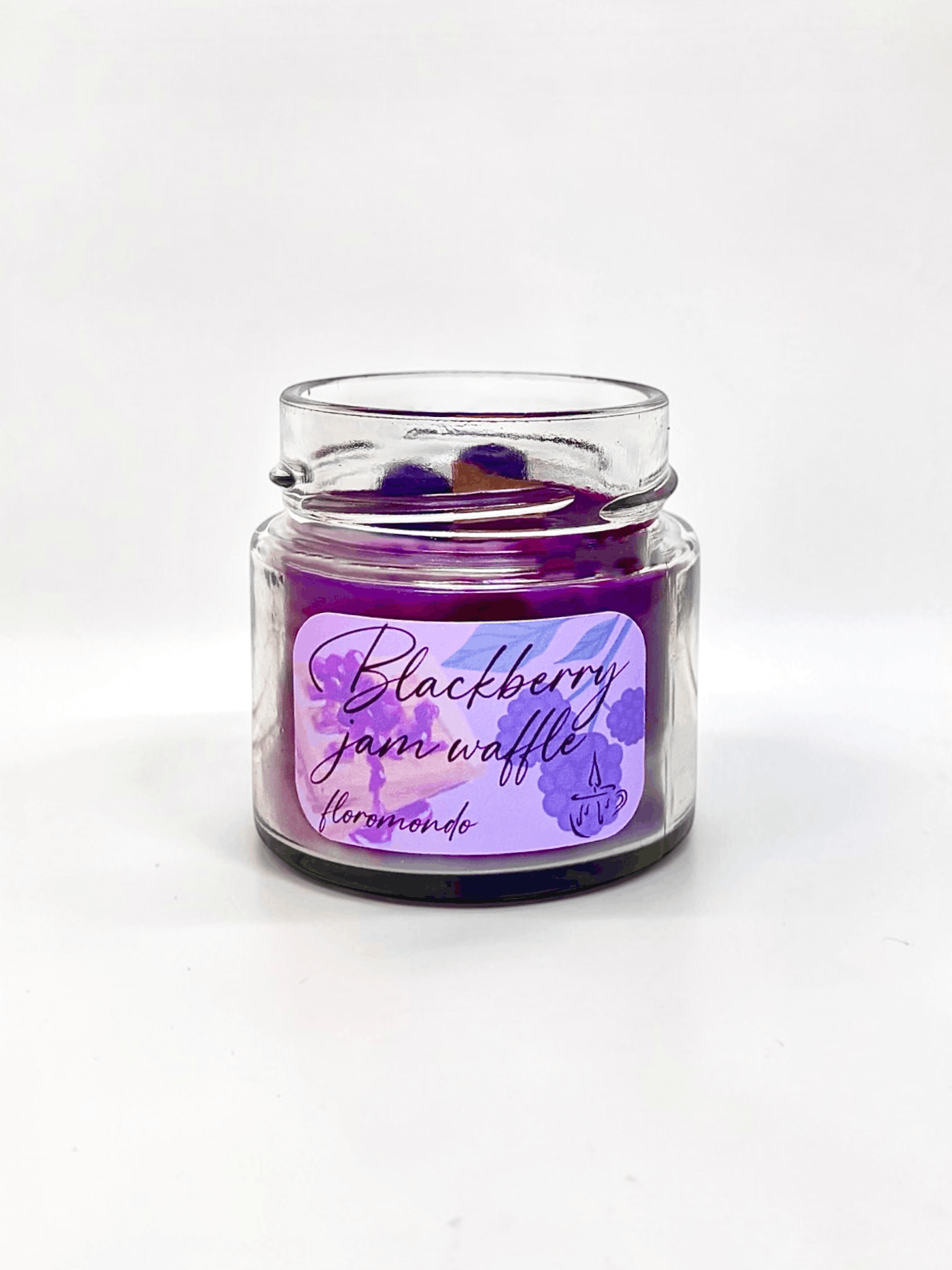 Blackberry Jam Waffle Szójagyertya