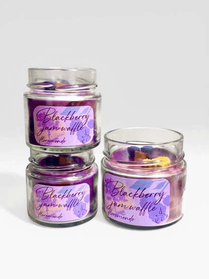 Blackberry Jam Waffle Szójagyertya