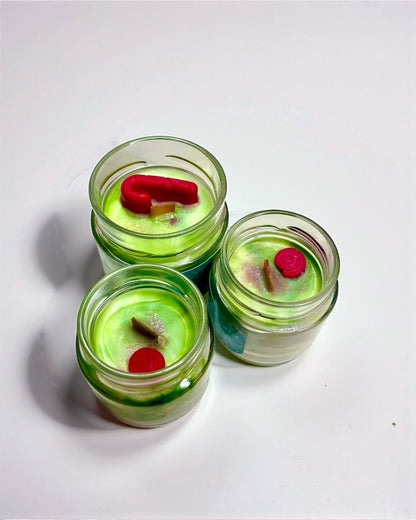 Candy Cane Cloud Szójagyertya