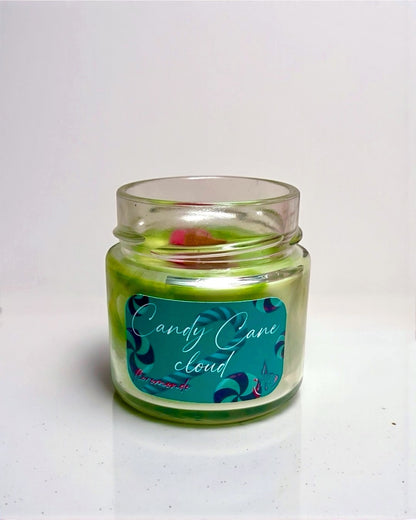 Candy Cane Cloud Szójagyertya