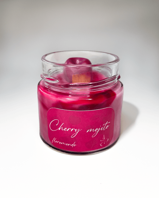 Cherry Mojito Cseresznye Illatú Szójagyertya