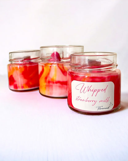 Whipped Strawberry Cream Epres Szójagyertya