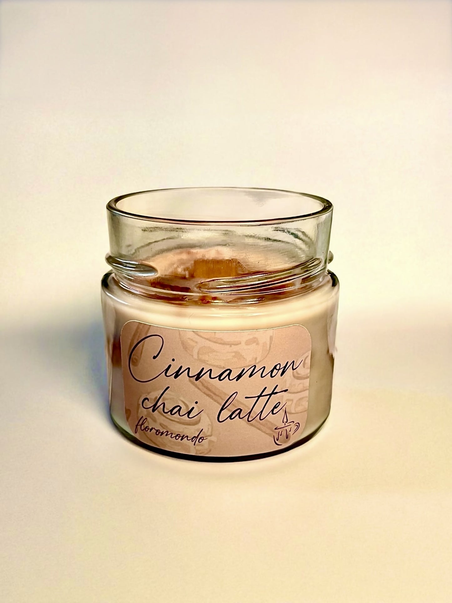 Cinnamon Chai Latte Fahéjas Szójagyertya