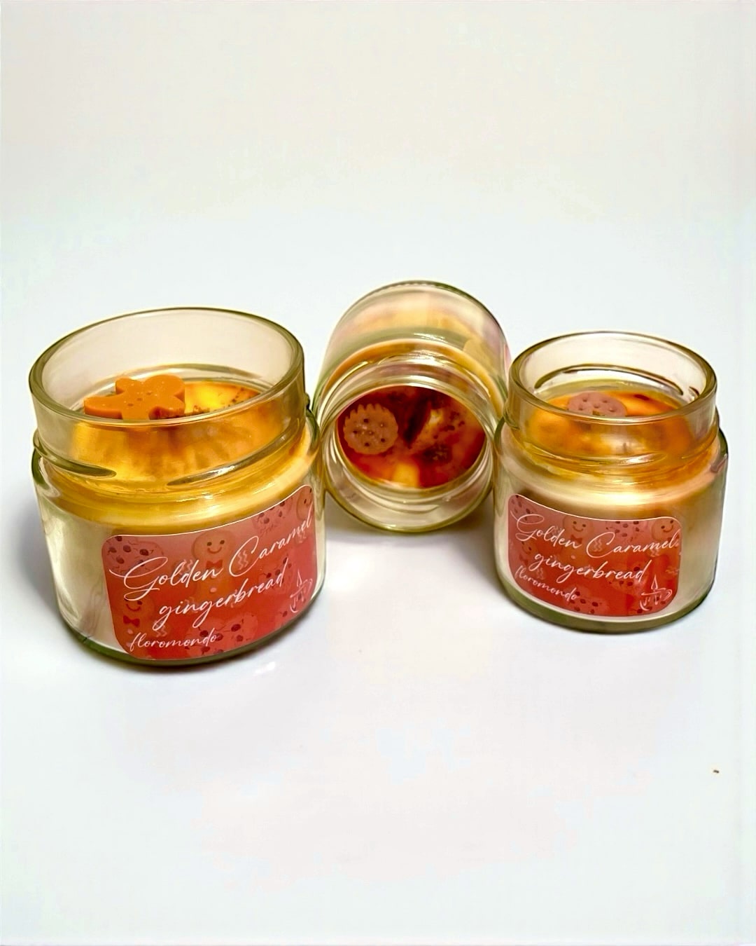 Golden Caramel Gingerbread Szójagyertya