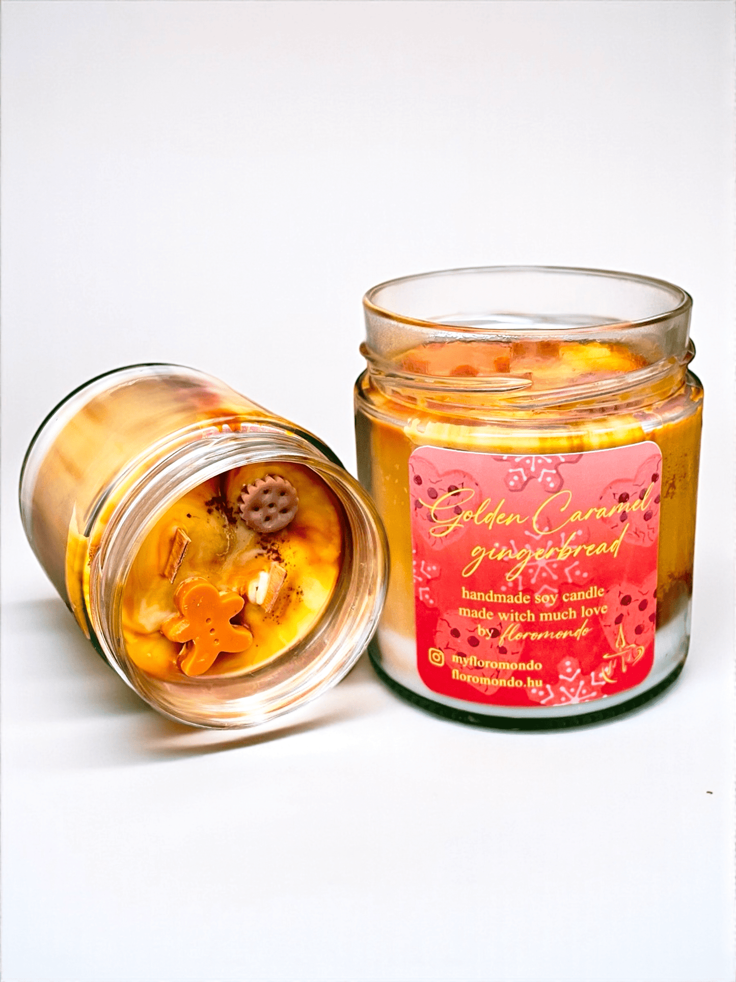 Golden Caramel Gingerbread Szójagyertya