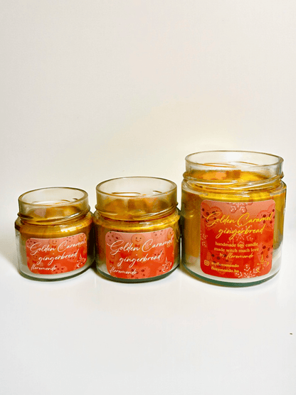 Golden Caramel Gingerbread Szójagyertya