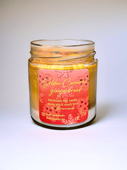 Golden Caramel Gingerbread Szójagyertya