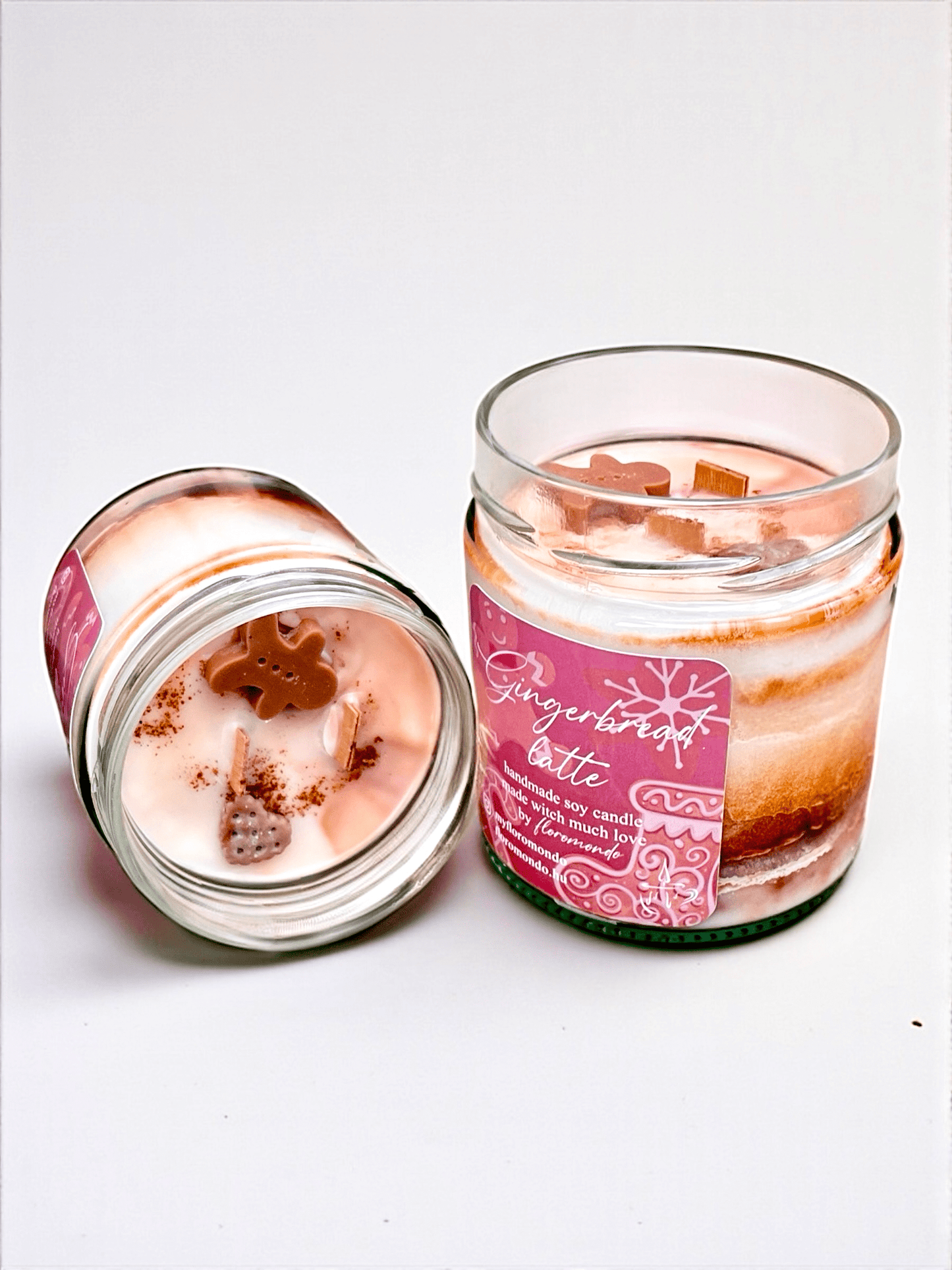 Gingerbread Latte Mézeskalács Szójagyertya