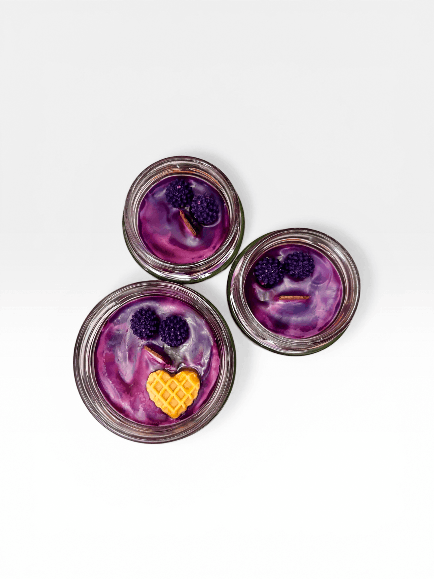 Blackberry Jam Waffle Szójagyertya