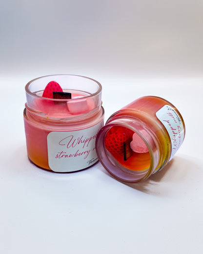 Whipped Strawberry Cream Epres Szójagyertya